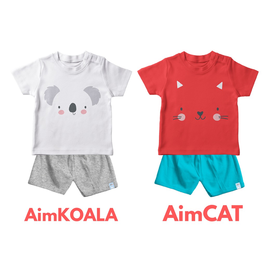 Setelan Bayi Usia 6-24 Bulan Bahan Katun Combed 30s Gratis Sablon nama