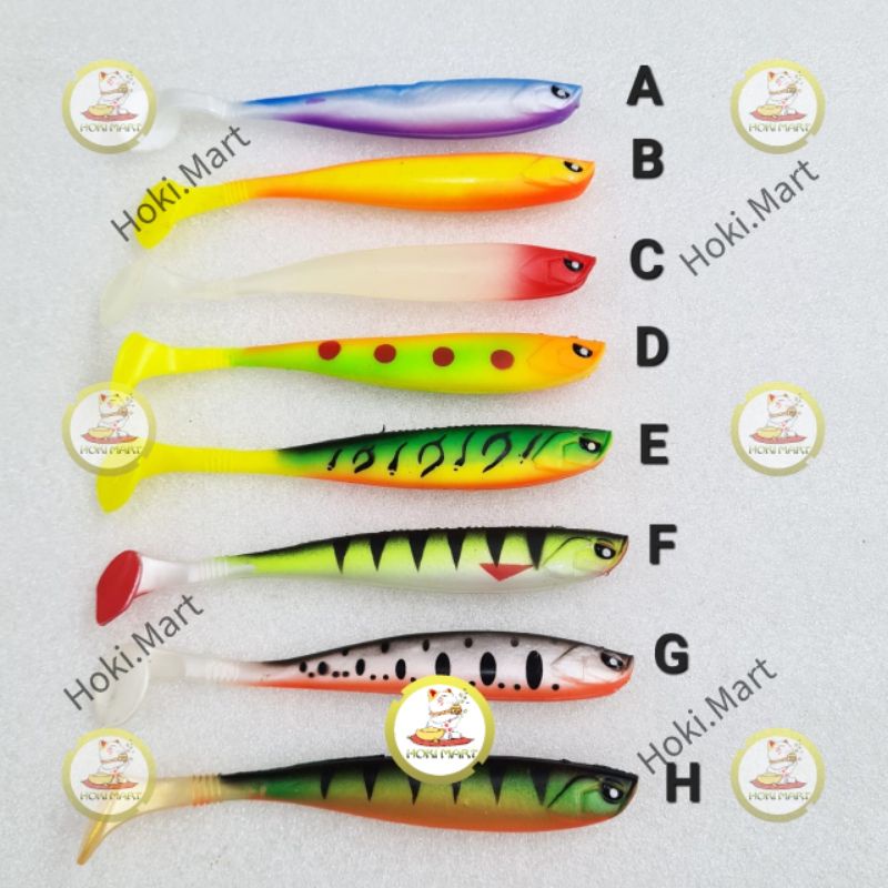 soft lure / umpan ikan karet 12cm 10gram