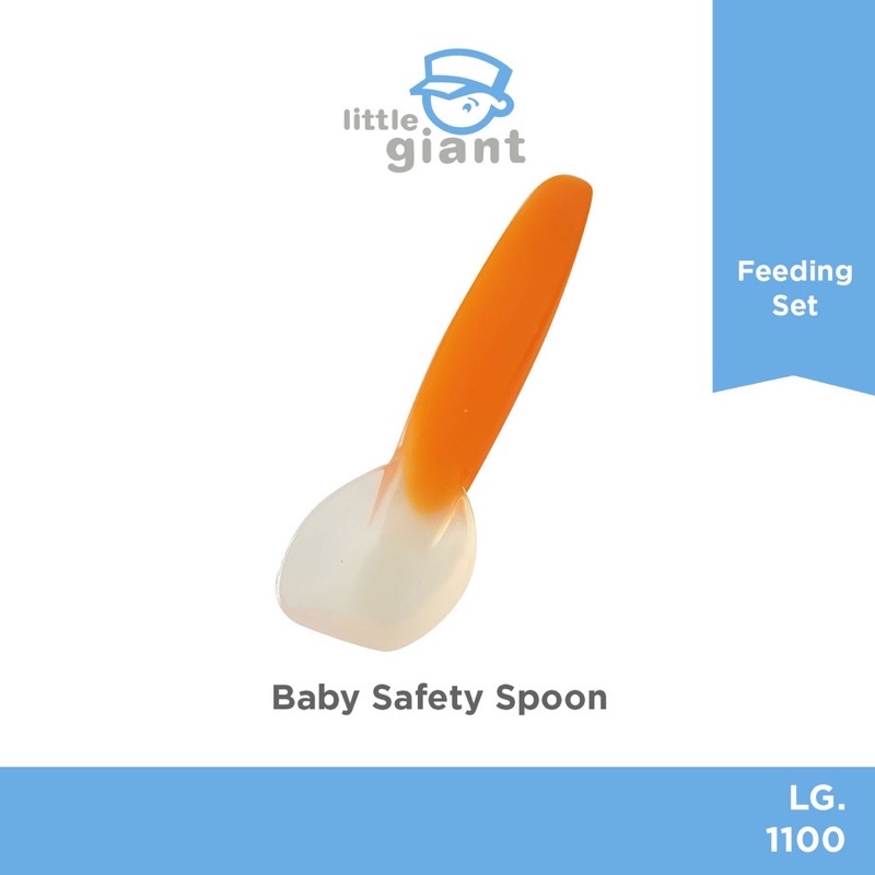 Little Giant Baby Safety Spoon - Sendok Makan Bayi LG.1100