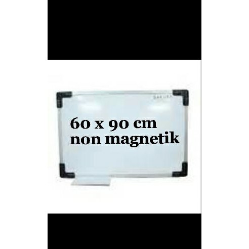 

Baru white board 60 x 90 non magnetik Termurah