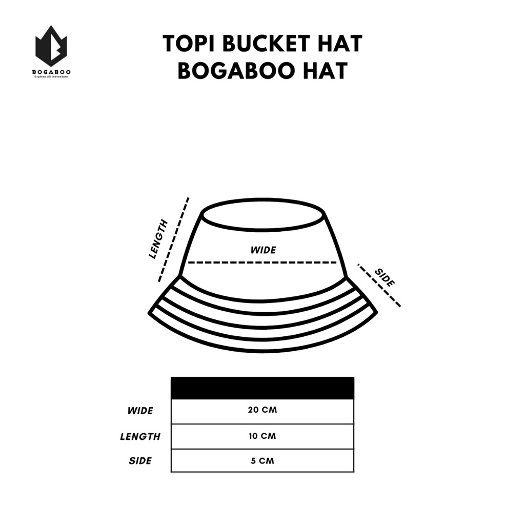 Bucket hat bogaboo - TOPI RIMBA Gunung  bogaboo - Topi Rimba - Topi Rimba Quickdry Ringan - Topi Rimba Gunung