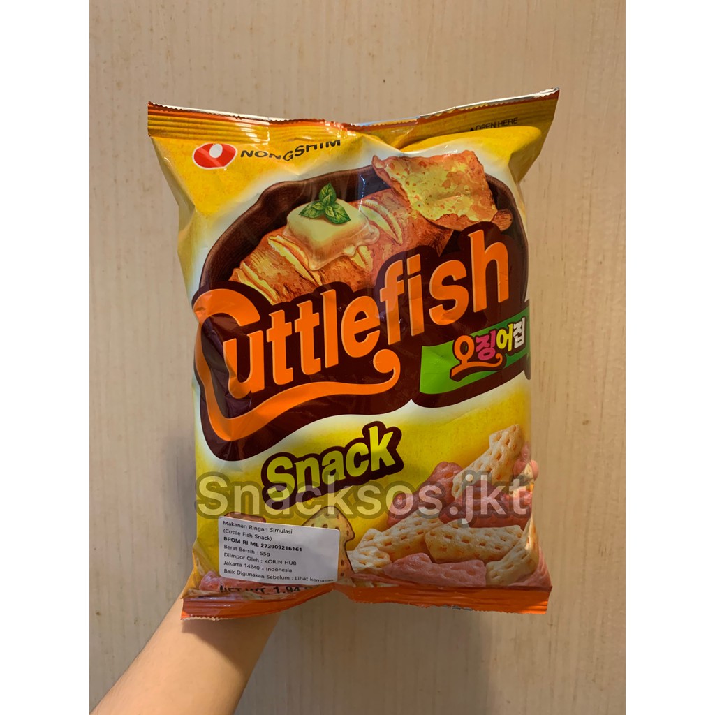 

Nongshim Cuttlefish Snack Korea - Makanan Ringan Korea