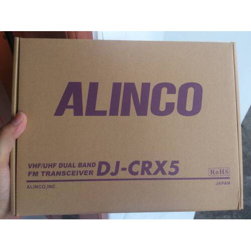 HT Handy talky Alinco DJ CRX5 Dual band 5 watt