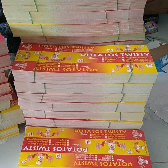 

[PROMO B0F69] KEMASAN KENTANG ULIR | KENTANG TORNADO | KENTANG SPIRAL | ISI 100 | KOTAK KENTANG | KENTANG GORENG | PEMBUNGKUS KENTANG Pasti Murah