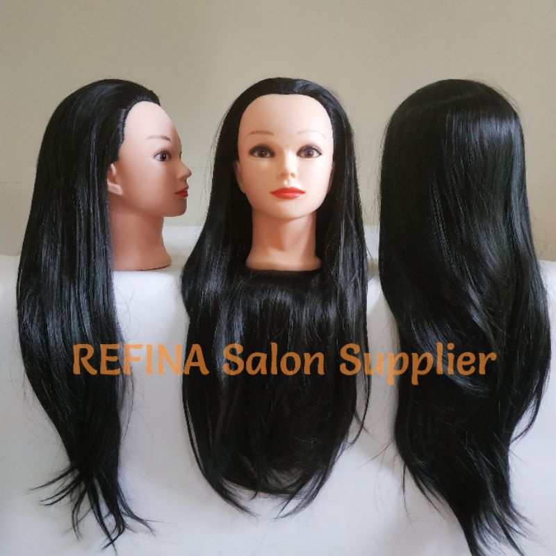 MANEKIN RAMBUT / PATUNG KEPALA / BELAJAR PANGKAS &amp; MODEL RAMBUT