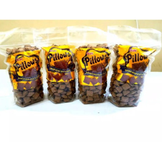 

Snack Pillows rasa coklat 250 gram