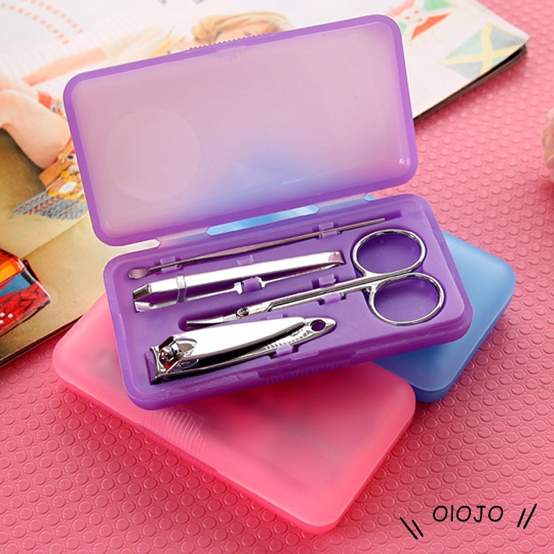 【COD】Manicure Pedicure Set 4IN1 Pedicure Gunting Kuku Pembersih