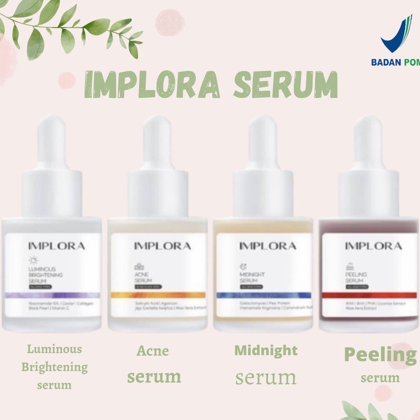 IMPLORA SERUM WAJAH - IMPLORA FACE SERUM