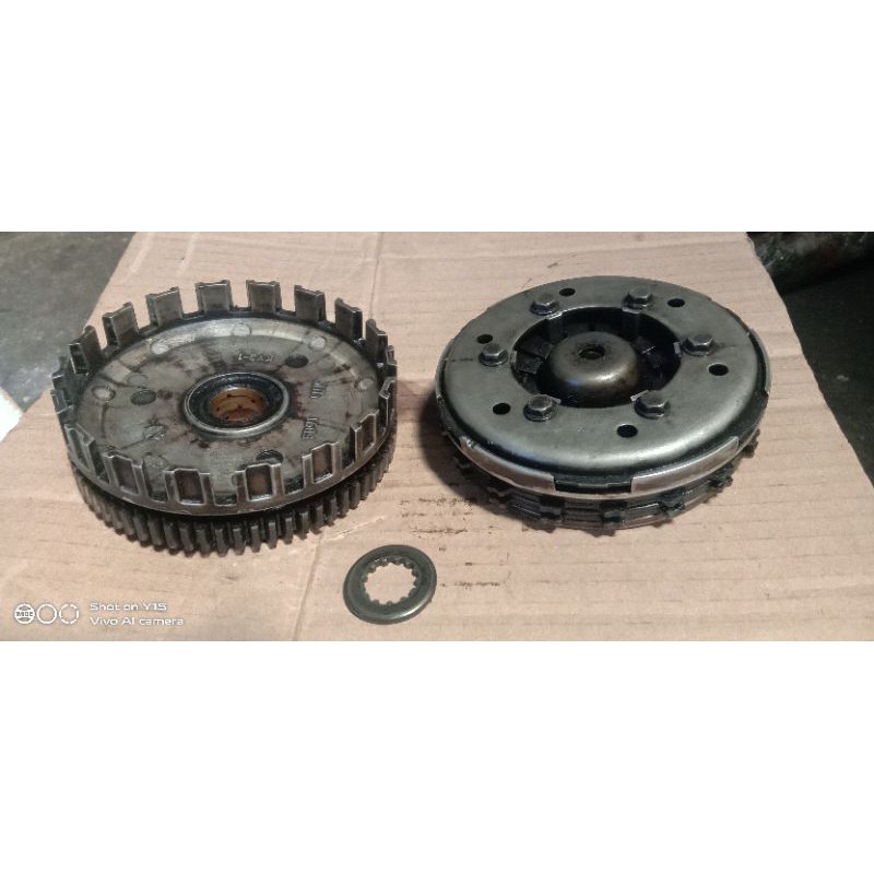 hes kopling mangkok kopling rumah kampas kopling full set yamaha vega ZR original copotan motor