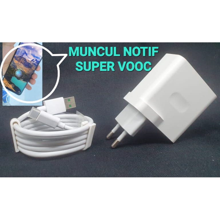 CHARGER ORIGINAL 100% KWALITAS ASLI COPOTAN HP OPPO RENO 2 RENO 2F RENO 3 RENO 4 RENO 4F RENO 5 RENO 5F FAST CHARGING 30WATT SUPER VOOC KABEL USB MICRO TYPE-C [tc oppo 30w bt]