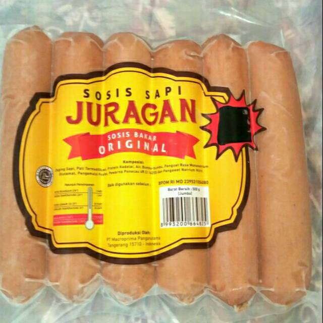 Juragan sosis jumbo 500gr 6s