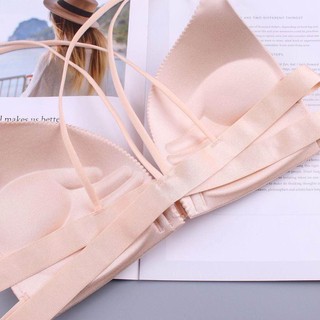 MurmerOfficial B040 Bra Wanita Model One-Piece  Bralette Push Up Bahan Tipis dan Bergaya Sexy Korea