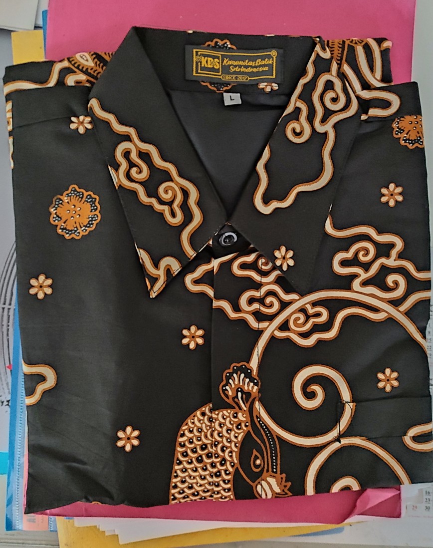 Kemeja Hem Original Sm Batik Solo Eksklusif  Bahan Katun Sragenan Full Furing Kualitas High Quality