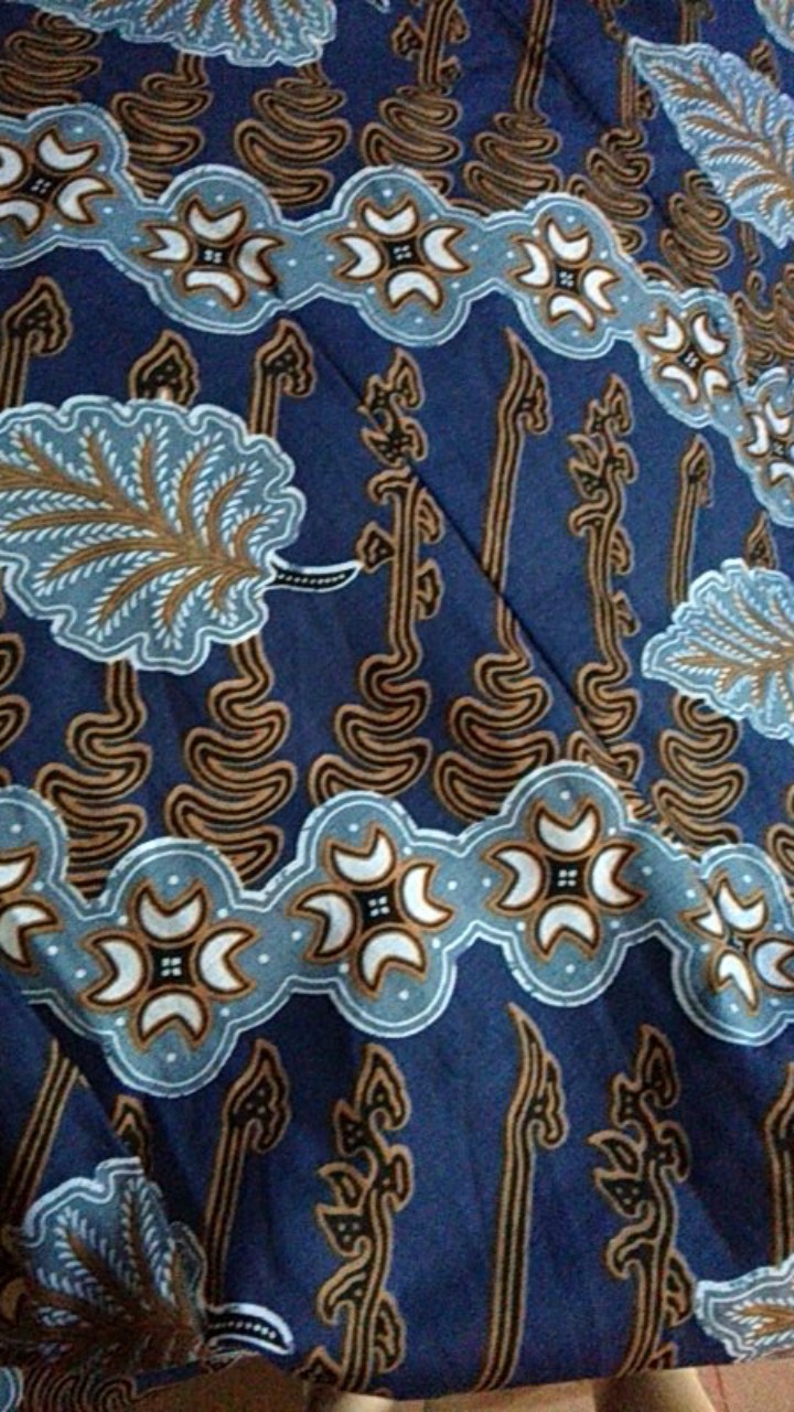 Benang Raja Tunik Batik Wanita Lengan Panjang Ukuran Jumbo 2xl 3xl 4xl 5xl