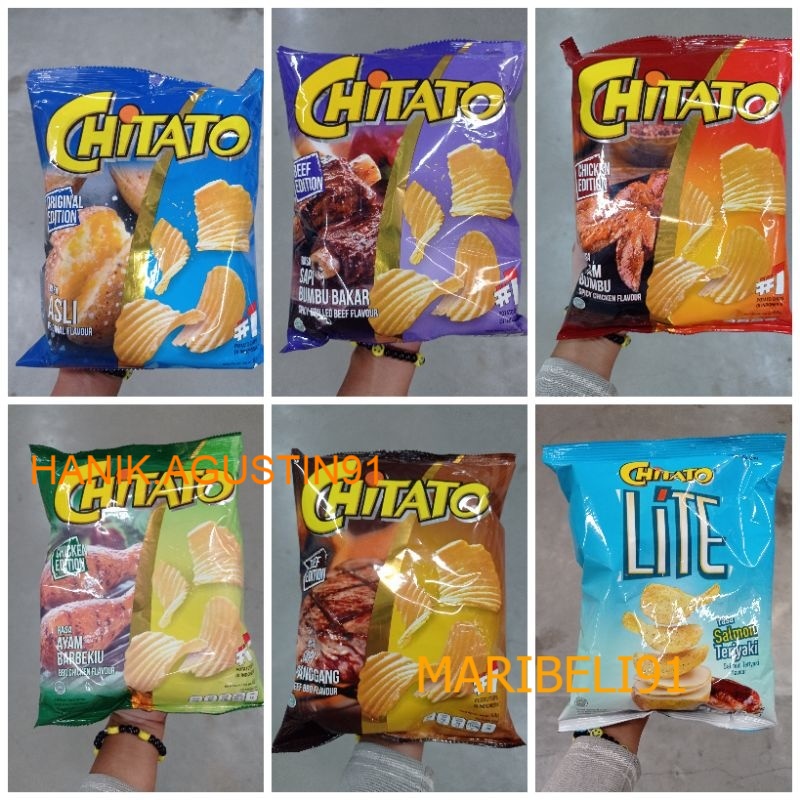 

Chitato Keripik Kentang All Variant 68g / Snack Kentang Chitato 68gr MB91