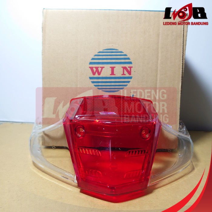 Win Mika Sen Beat Carbu + Kaca Lampu Stop Rem Stoplamp Belakang Bagus