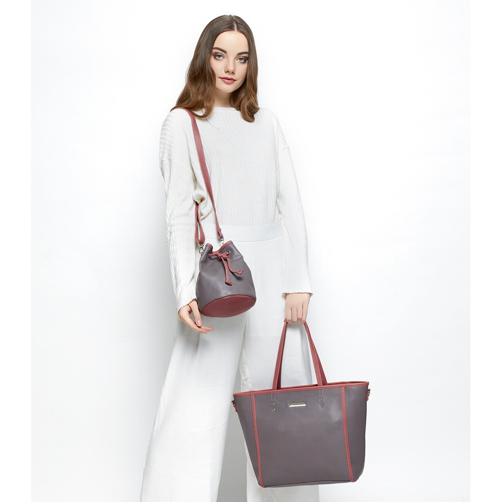 Tas Palmira T5094G3 Tas Wanita Kerja Besar Import Kulit Sintetas Ori Sophie Martin Paris