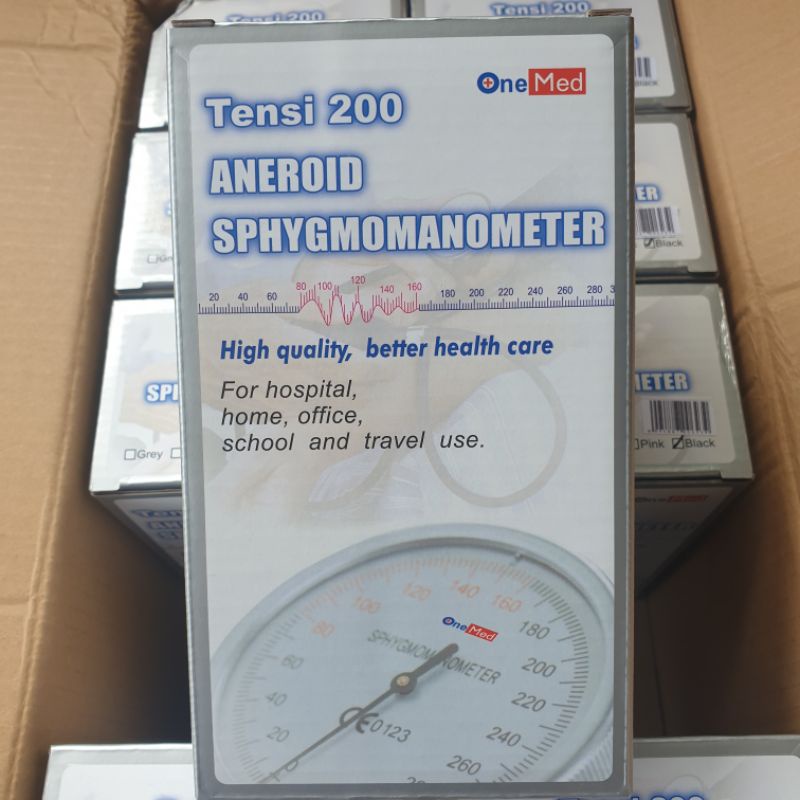 Tensimeter Aneroid Onemed Warna Pink Hitam Biru Abu Abu Hijau Tensimeter Manual Jarum