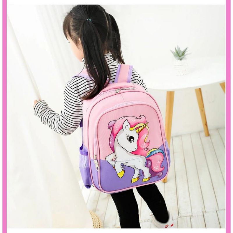 CAHAYA PELANGI (CPS) LITTLE PONY - TAS RANSEL ANAK TK/SD KUDA PONI