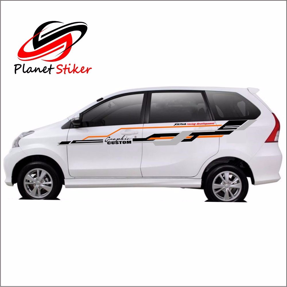  Gambar  Cutting Sticker Mobil Xenia  Abu Abu Modifikasi Motor