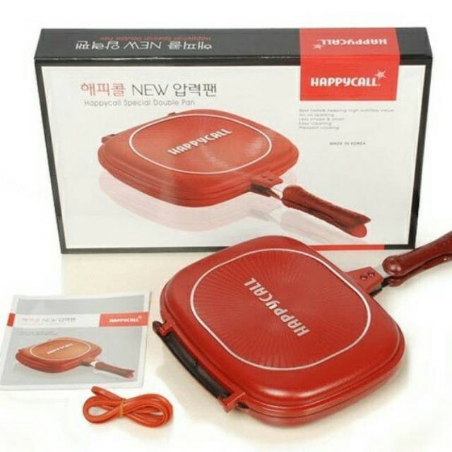 Happy Call Double Pan Happycall Jombo 32Cm Asli Original
