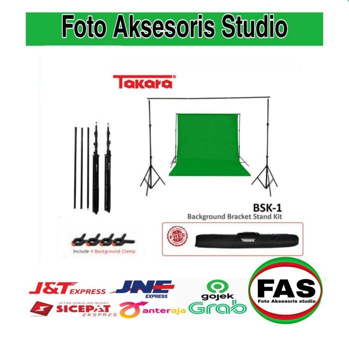 Print | Paket Stand Background + Background Green Screen 3 X 6 Meter