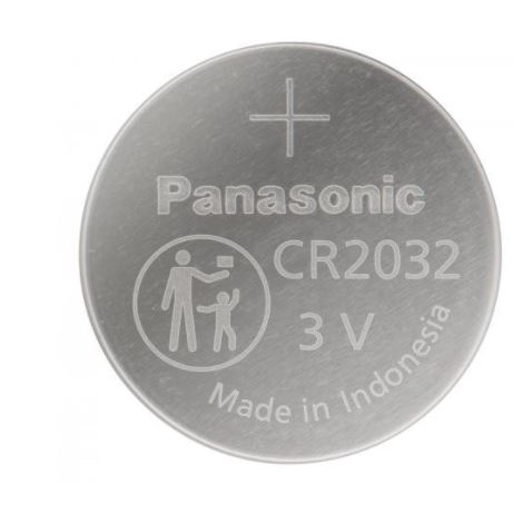 Battery Cmos Panasonic lithium 3v cr2032 for laptop pc Original - Baterai kancing 3 volt cr-2032-5be