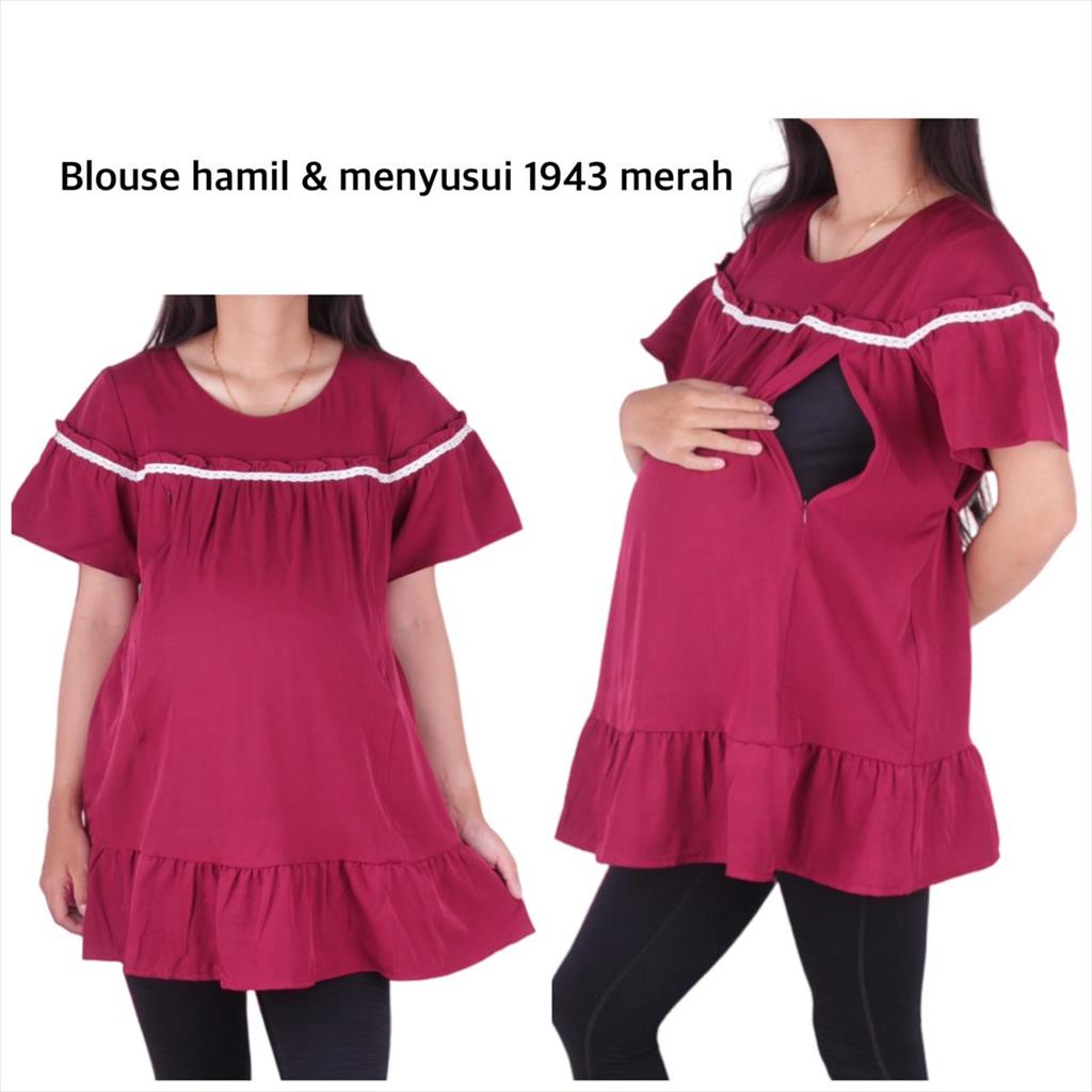 Blouse Hamil Dan Menyusui 1943