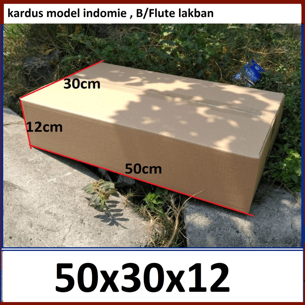 

Kardus 50x30x12 cm IND