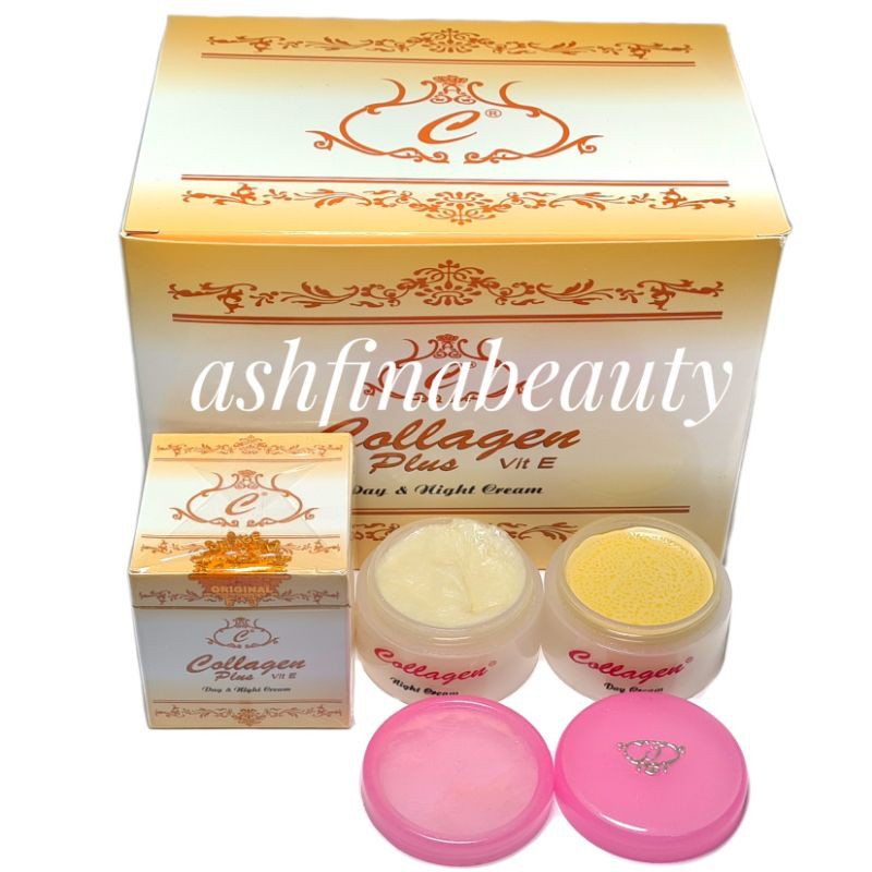 ( 12 PCS ) CREAM COLLAGEN IMPORT ORIGINAL LUSINAN