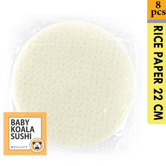 

Rice Paper 16cm White 15s | Vietnam Spring Roll | Kulit Lumpia Putih