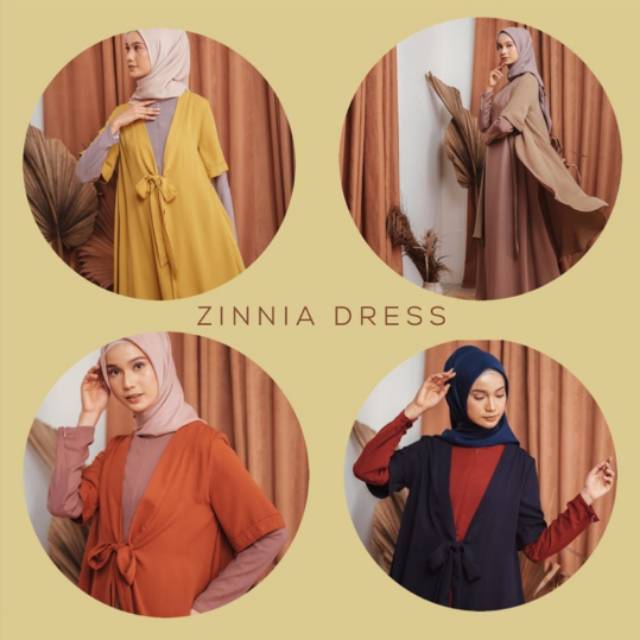 ZINNIA DRESS Original by Pulchra Gallery