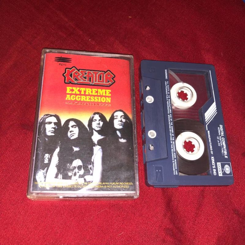 kaset pita:Kreator-Extreme aggresion