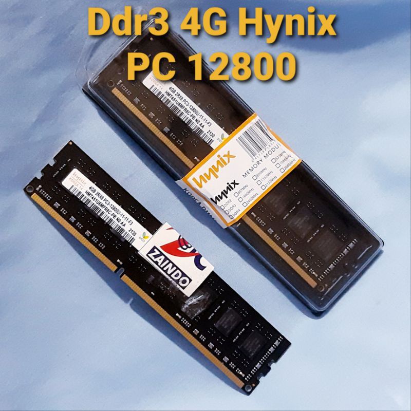 MEMORY PC DDR3 4G HYNIX PC12800, LONGDIM DDR3 4G PC 12800 RAM MEMORY PC DDR3 4GB HYNIX GARANSI