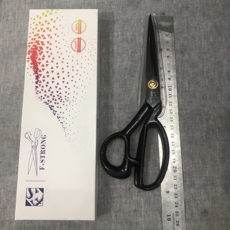 

HJK Gunting Kain F-Strong / Tailor Scissors 8 inch 9 inch 10 inch 12 inch Gunting penjahit besar