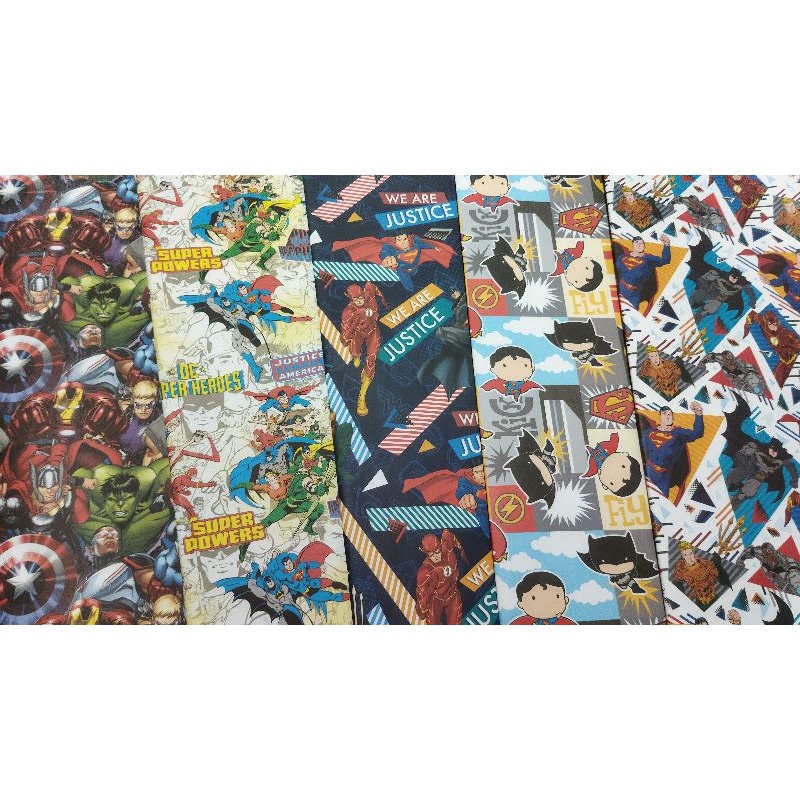 

min order 10pcs kertas kado tema super hero