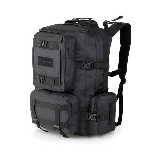 Backpack Semi Carrier Tas Ransel Gunung Army Ransel Taktikal Hitam 600