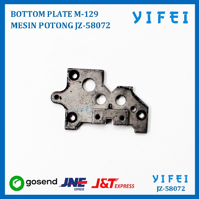 BOTTOM PLATE M-129 MESIN POTONG KM KS AU YIFEI-58072