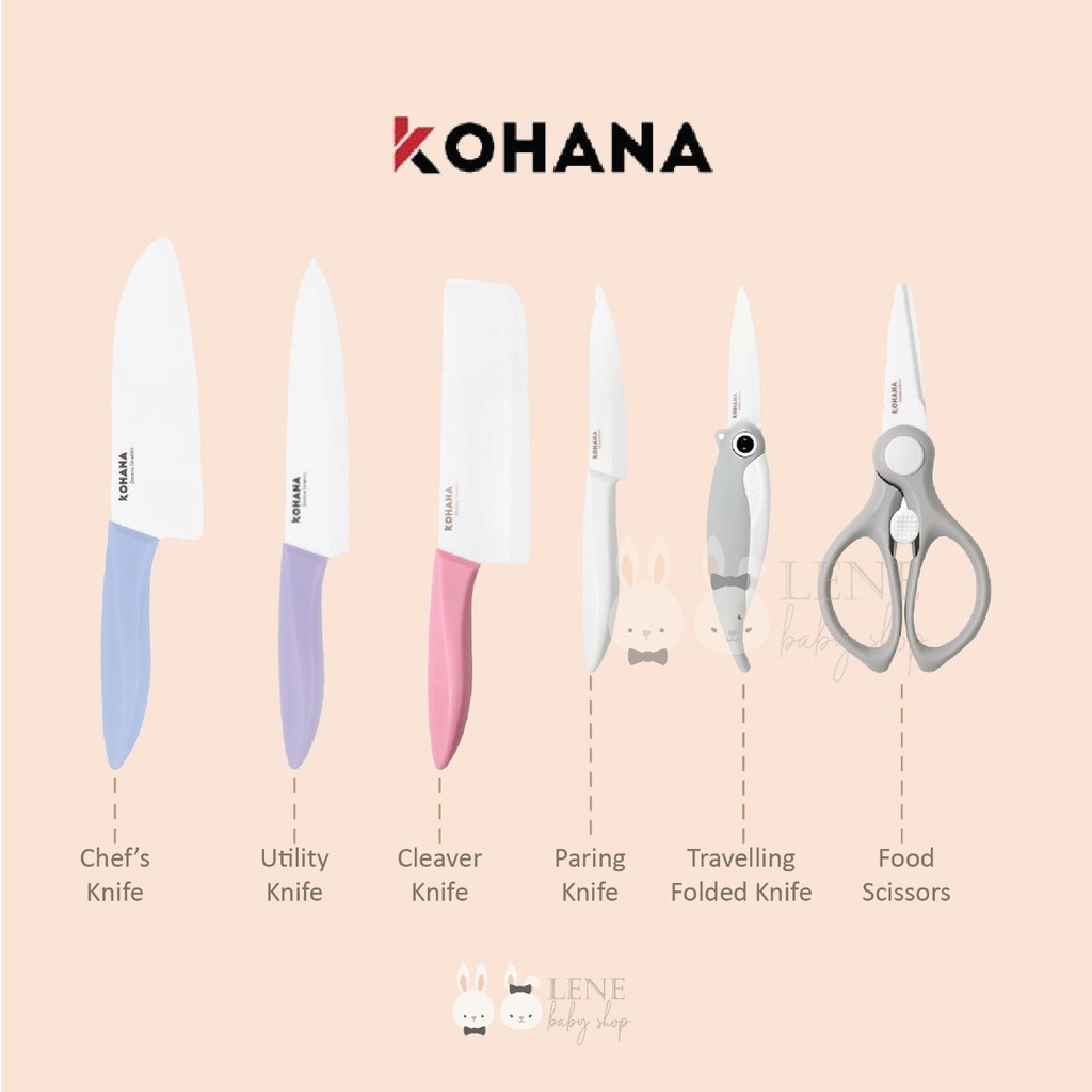 Kohana Ceramic Knife All Variant