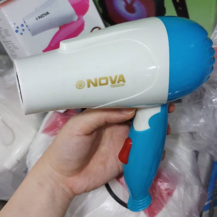 SM- Hairdryer Foldable NEW NOVA N-1290 500W &amp; Hairdryer Lipat &amp; Pengering