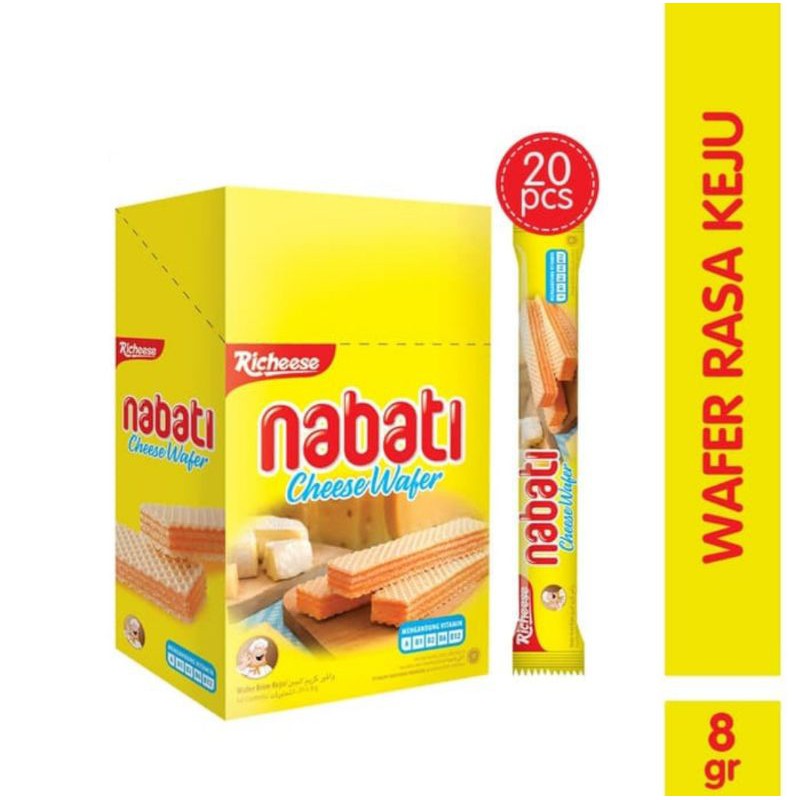 

NABATI WAFER RICHEESE/RICHOCO 8gr