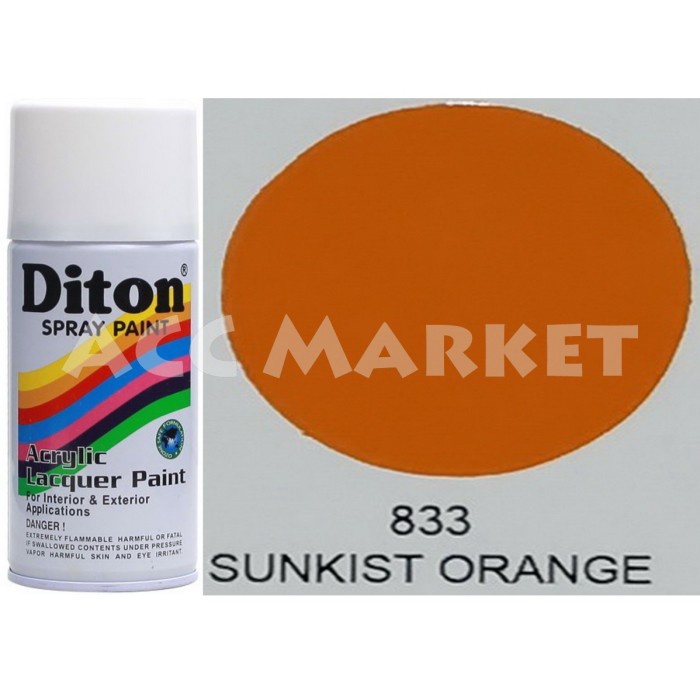 Pilox Diton 300cc Pilok Pylox Orange Sunkist Oren 833