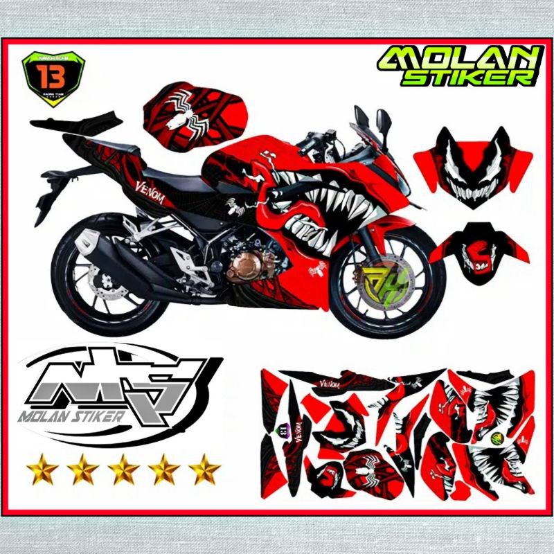 Decal Sticker Striping Variasi Fullbody Honda Cbr 150 R Facelift 2017 2019 3 Shopee Indonesia