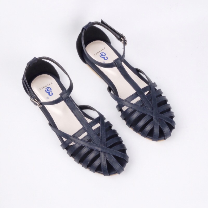 [SIAP KIRIM] BRShoes40 FT Donker Sandal Tali Casual Flat Wanita