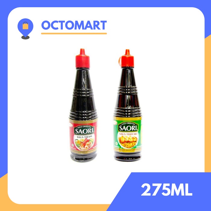 

SAORI Saus Tiram / Saus Teriyaki 270ML / Saos Tiram Teriyaki 270 ML