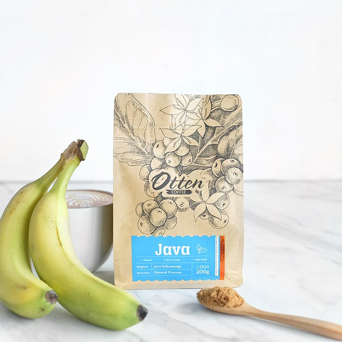 

ds011css Java Sukawangi Natural Process 200G Kopi Arabica - Wholebean Ds20X11