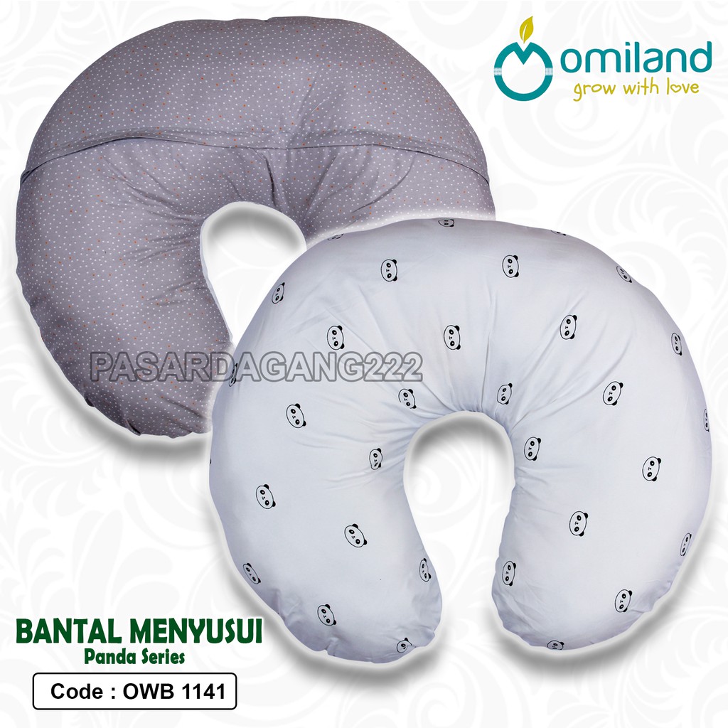 BANTAL MENYUSUI  OMILAND SERI PANDA FREE BANTAL PEYANG ARM