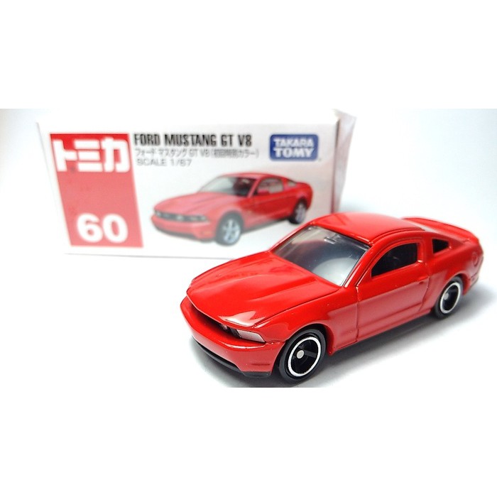 Tomica 60 Ford Mustang GT V8 (red)