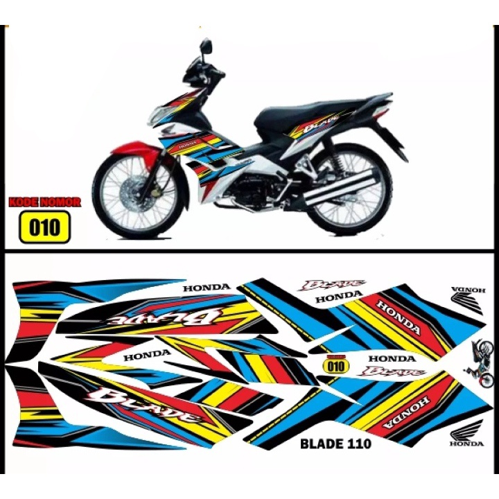 striping blade / decal blade / variasi blade