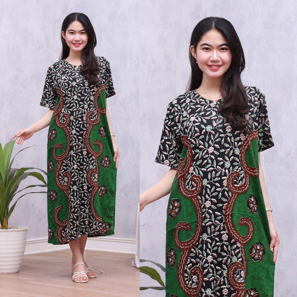 Daster Batik CORDELIA Dater Busui Daster Cantik Baju Tidur Baju Santai Baju Batik